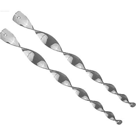 Bird Scare Rod - Reflective Wind-Driven Deterrent - For Garden Pool Yard Outdoor Use - 30 Pieces (1/5)