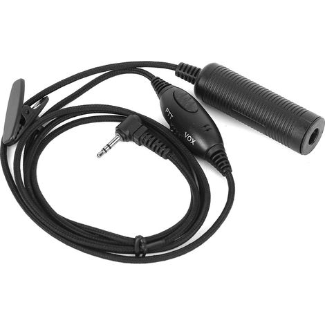 Câble adaptateur militaire VOX PTT, prise à broche unique de 2.5mm, pour Radio Motorola Talkabout TLKR T80 T6 T7 T8 T5820 XTR446 MD200 (1/5)