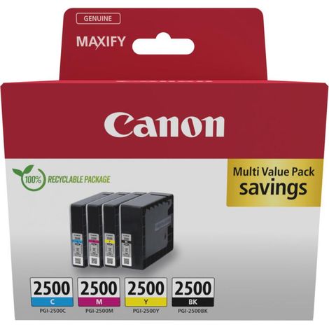Canon 9290B006 Cartuccia d'Inchiostro 4 pz Originale Nero Ciano Magenta Giallo (1/4)
