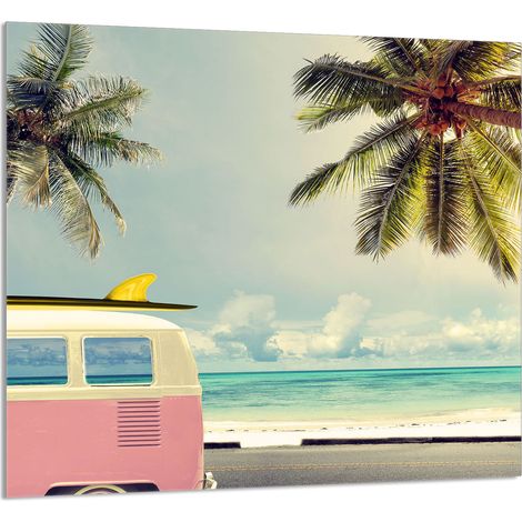 PANEL DE VIDRIO PARA COCINA 65x60 Vacaciones (1/5)