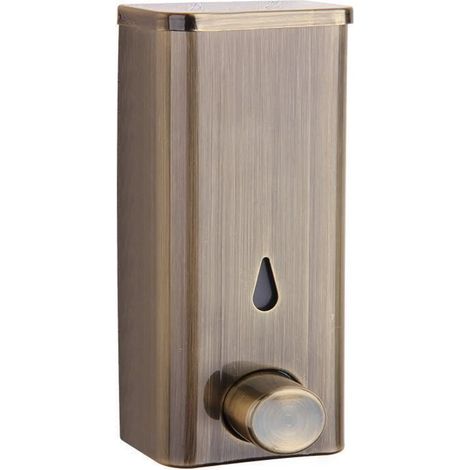 Badzubehör 304 Edelstahl Seifenspender, Wandmontage Handwaschflasche für Hotel, Badezimmer & Küche, Seifenbehälter (1/4)