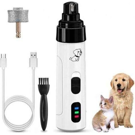 [JAMAIS UTILISÉ] Coupe-ongles électrique pour chien 1 pièce, outil de toilettage des pattes d'animaux avec tête de remplacement (1/4)