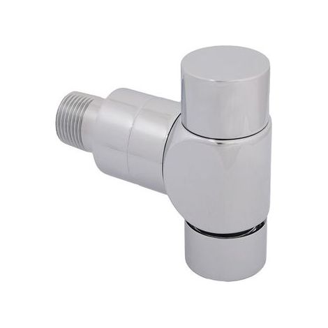 JS QUADRUPLEX HK-VERROUILLÉ, AVEC DÉGAGEMENT DES ANGLES, DN15, 1/2", POLI CHROMÉ (1/2)