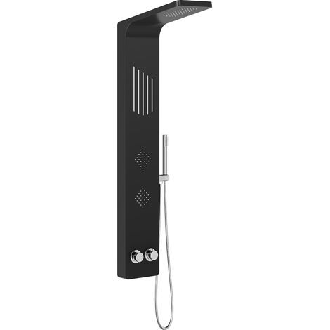 Mexen Navas pannello doccia, nero - 7627-02-70 (1/2)