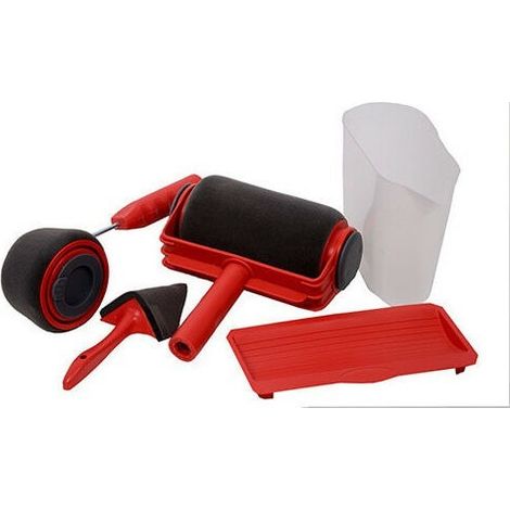 à Rouleau peinture portable avec réservoir intégré système anti-goutte (1/4)