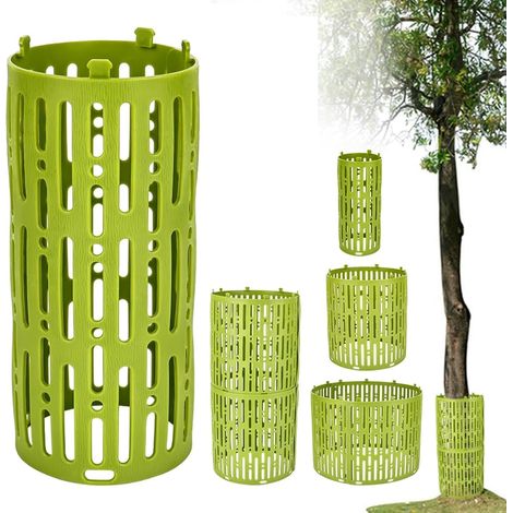 Baumschutz, 12er-Pack, 33 x 20 cm, Stretchbezüge, Baumschutz, Verhinderung von Schäden durch Wildtiere und Mähen, Stammschutz (1/5)