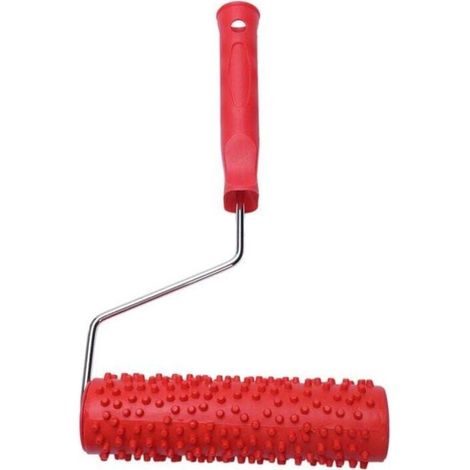 Rouleau de Peinture en Relief 7 Pouce Goutte Pluie avec PoignéE Plastique pour la DéCoration Murale (1/4)