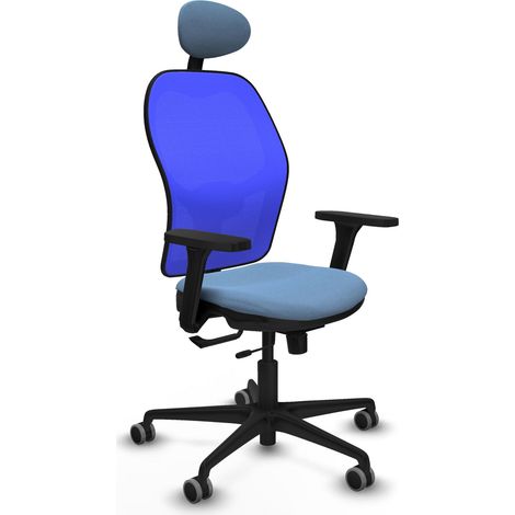 Silla de oficina piqueras y crespo Jorquera azul cielo soporte óptimo (1/2)