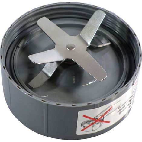 Lame de rechange en acier inoxydable pour mixeur NB900W, base de couteau croisé et pièces détachées ABS. (1/4)