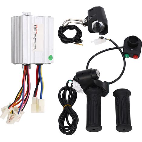 Lenker-Kit für 36V 500W E-Bike-Controller, empfindlicher Bürstencontroller, mit Gasgriff, zur Reparatur (1/5)