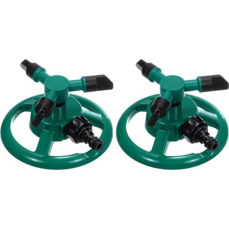 JSSEVN-2 Rasensprenger-Set, 360 Grad drehbare automatische Sprenger für Garten-/Untergrundbewässerungssysteme (1/5)