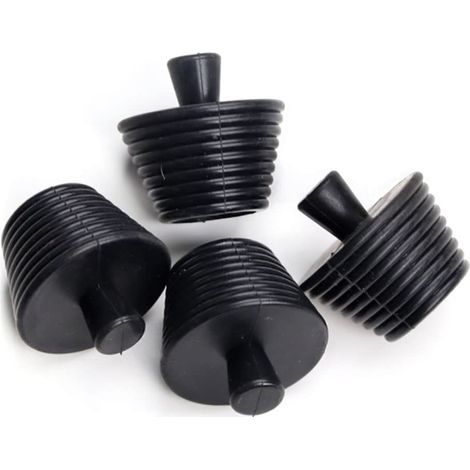 Bouchons de Vidange Universels 4 Pièces Bouchon Robinet Evier Bouchon de Vidange Baignoire Bouchon de Vidange en Silicone Bouchon D'étanchéité de Tuyau D'évacuation Bouchon Universel (1/5)