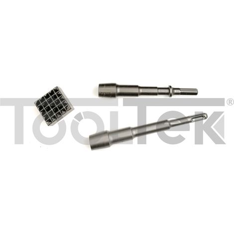 BOCCIARDA 40x40 25 DENTI + 2 ADATTATORI SDS-PLUS+ESAGONALE FORGIATA (1/5)