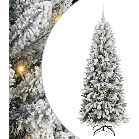 vidaXL Artificial Christmas Tree White 150 cm
