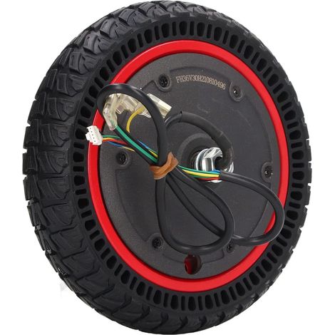 Pneu de Moteur de Moyeu de Scooter Électrique pour M365 Pro Pro2 Pro3, Pneu de Roue de Moteur de Moyeu de Trottinette Électrique à Absorption des Chocs 350W 36V (1/5)