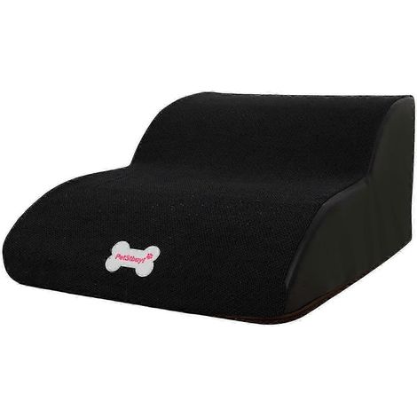Filiyano-Escalier pour animaux de compagnie, rampe pour chat et chien, échelle portable pour chiot, antidérapante - Noir (soutien-gorge) (1/4)