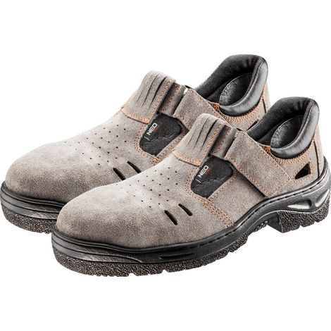 Sandalias de trabajo S1 SRC, de ante, talla 36 (1/2)