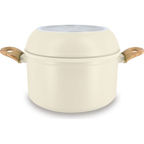 Batterie de cuisine amovible 8 pièces en aluminium recyclé, SUPER BALL