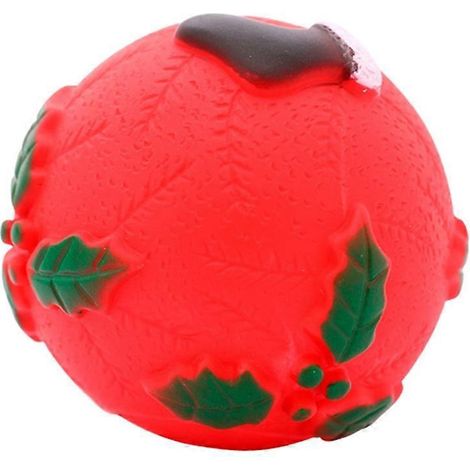 Quietschball für Hunde, 7,6 cm Durchmesser, Welpen-Kauspielzeug für Apportiertraining