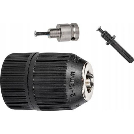 Portabrocas autoajustable de 1/2" con adaptador de impacto SDS de 2-13 mm Kraft&Dele (1/4)