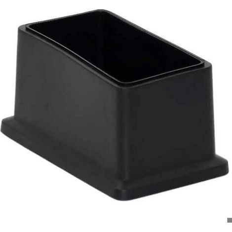 Lot de 8 embouts rectangulaires pour pieds de chaise en PVC non marquants - Protection du sol 25 x 50 mm (1" X 2") Femeo (1/3)