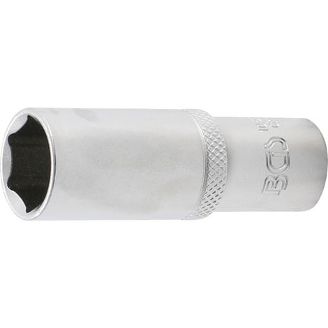 Llave de vaso hexagonal, larga  entrada 10 mm (3/8")  16 mm
