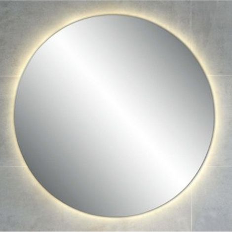 Plieger Ambi Round miroir rond avec éclairage LED indirect 60cm PL