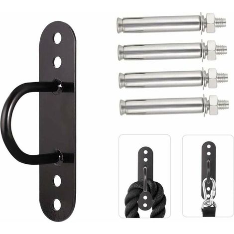 Green Mobility-Murs/Plafond Mont Fourchette pour Gym & Home Suspension Sangles ancrer Anneaux Olympiques Fitness Training Yoga Swing (1/5)