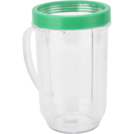 16-Unzen-Mixbecher mit grünem Rand als Ersatzteil für MB-1001 250-W-Mixer (1/5)