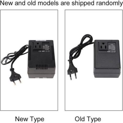 Adaptateur De Prise - Convertisseur 220V À 110V - 300 W - Voyage International - 1 Pièce (1/4)