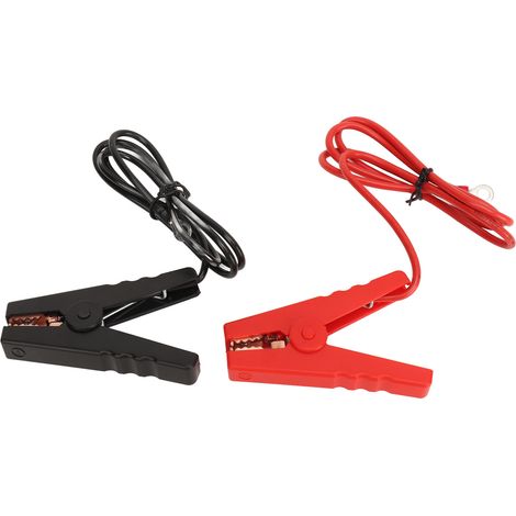 Câble de batterie avec cosse à œillet et clip, fil à âme en cuivre gainé ABS, rallonge pour onduleur (1/5)