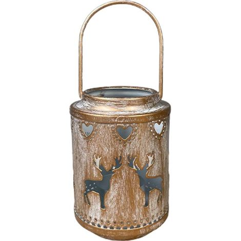 Weihnachtsdekoration: Kerzenhalter aus Eisen in Form einer Spule und einer Schneeflocke für den Weihnachtsbaum und den Innenbereich (1/5)