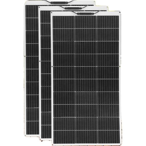 Solarpanel, hohe Effizienz, flexibles Design, 3 Stück Solarpanel (1/2)