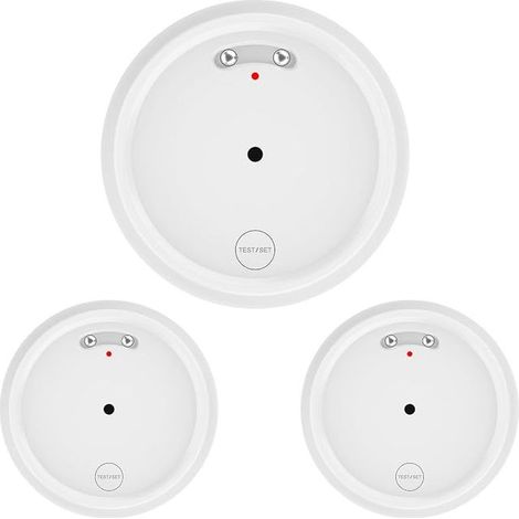 WiFi Water Leak Detector with Water Battery, IP66 Rating, 80dB Alarm for Kitchen, Bathroom, and Basement (1/5)
