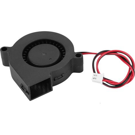 Ventilateur turbo 5015 5V pour imprimante 3D, accessoires de refroidissement pour radiateur, matériau PBT antiplastique.