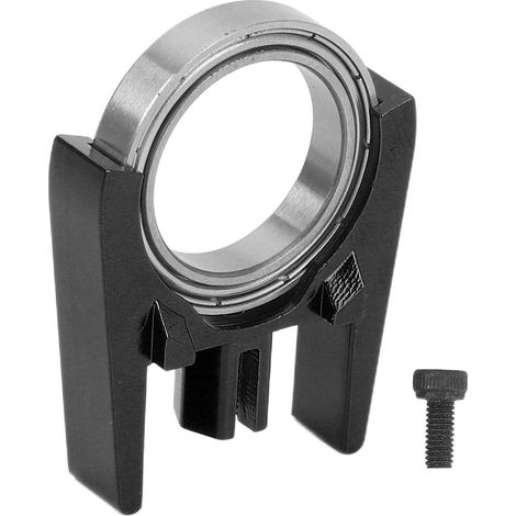 Ensemble de support de transmission centrale en alliage d'aluminium à haute vitesse, universel pour voiture RC 1/8 1/10, compatible SENTON et Big Rock, noir (1/5)