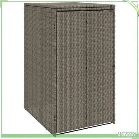 42008241 Boîte de poubelle Gris 65 x 80 x 115 cm Polyéthylène (1/5)