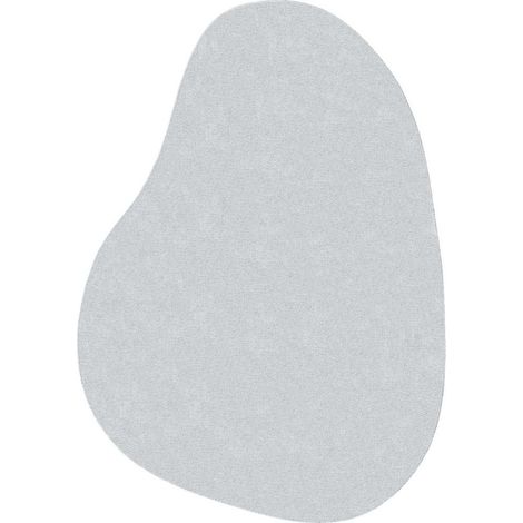 Alfombra HUARTE Gris 140 x 200 cm Poliéster vidaXL (1/5)