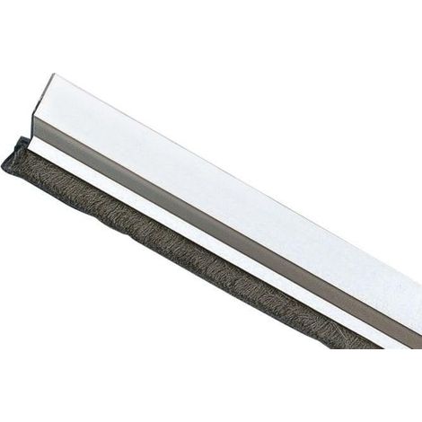Yale Guarnizione in alluminio argento per porte