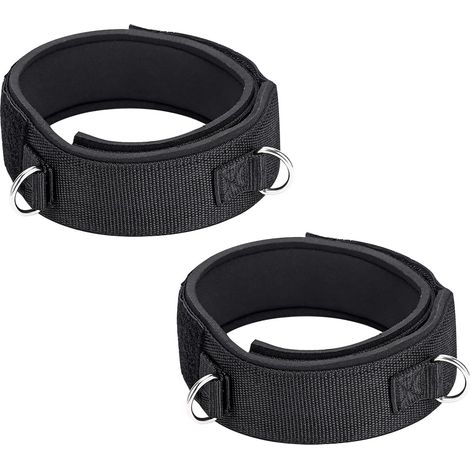 Bande de résistance pour hanches, cuisses et fessiers - Élastique - Pour entraînement et squat - Bandes de fitness - Équipement de gym - Résistance réglable aux hanches (1/5)