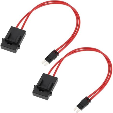 Lot de 2 Rallonges de Porte-fusible Micro 2 32 V 5 A 16 Wag pour Modification de Voiture Boîte à Fusibles ACC Rallonge de Prise d'alimentation pour Connecteur de Fusible (1/5)