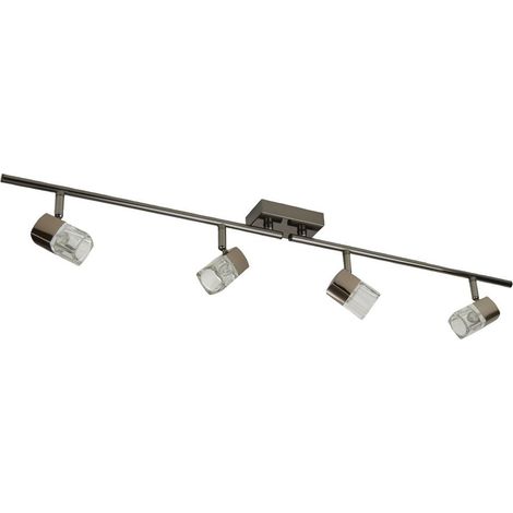 Searchlight Touch Pack de 5 lampes globe à filament LED E27 à intensité variable en verre transparent