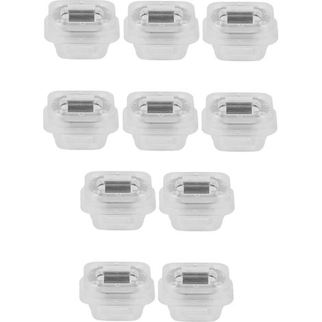 10 pièces agrafes plastique pour garniture de porte de voiture, clips d'insertion pour BMW E46 E90 E91 E92 E93 (1/5)