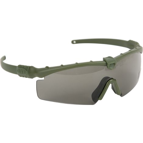 Lunettes militaires coupe-vent et anti-sable, lunettes tactiques anti-impact pour le tir, protection oculaire (vert militaire) (1/5)