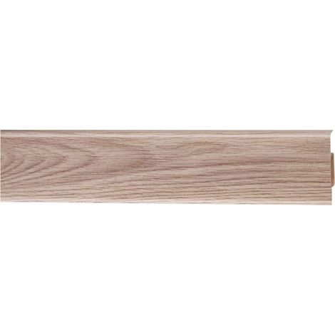 Tira de PVC Vilo de 21 x 66 cm de largo, 250 cm, roble, 1 unidad. (1/5)