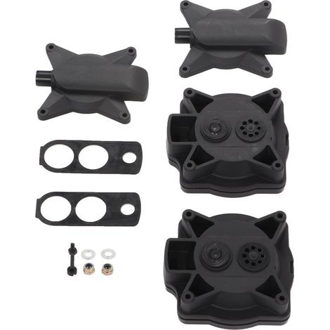 Ej.Life – Kit de réparation de pompe à air – Remplacement membrane pour Hiblow HP-100 HP-120 – 14 pièces en caoutchouc durable – Installation facile
