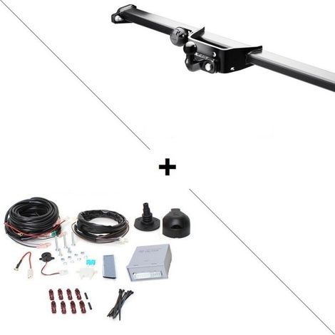 Attelage Mercedes Citan Court (09/12-08/21) Standard + faisceau universel 7 broches + boitier électronique (1/2)