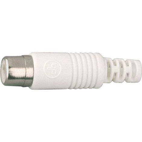 Connettore coassiale RCA femmina per cavo RG58 Electro DH Colore Nero 10.589/DH/N 8430552082513