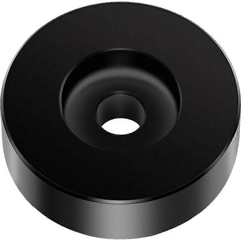 Disque Vinyle Adaptateur EP Platine Center Hole Spindle pour 7 Inch 45 RPM Grand Hole LP Lecteur de Disques Vinyle Noir (1/5)