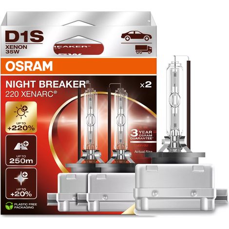Osram Night Breaker Xenarc D1S NL Juego 220% (1/4)